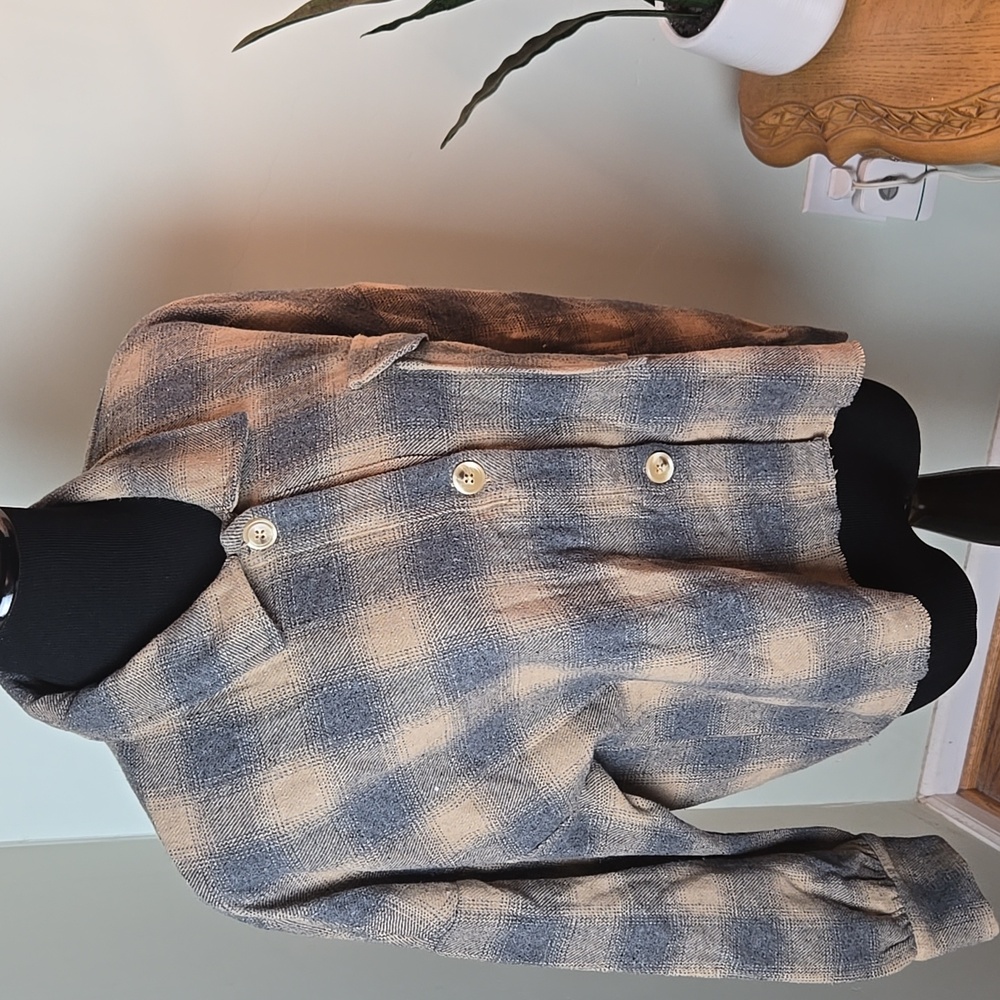Mod Ref cropped Bridger flannel shirt